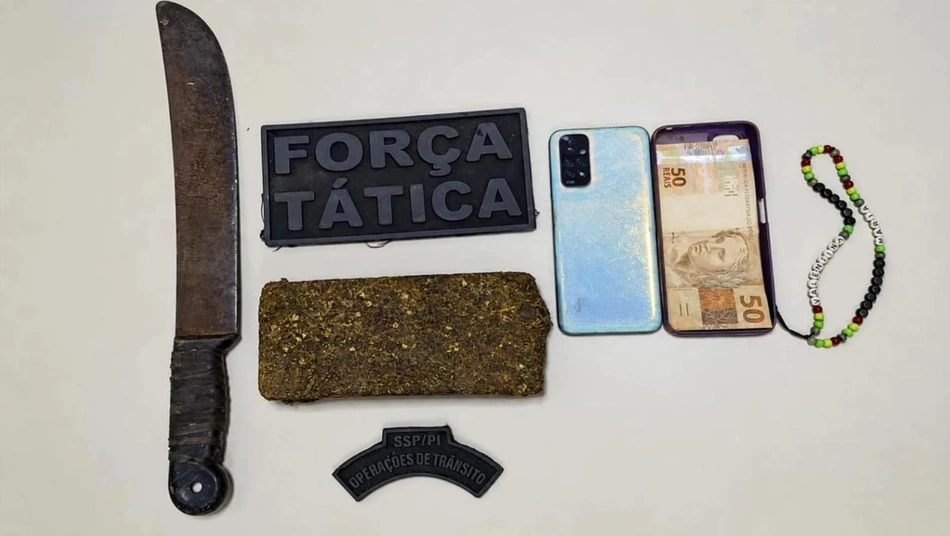 Polícia Militar apreende entorpecentes durante ação tática em Inhuma
