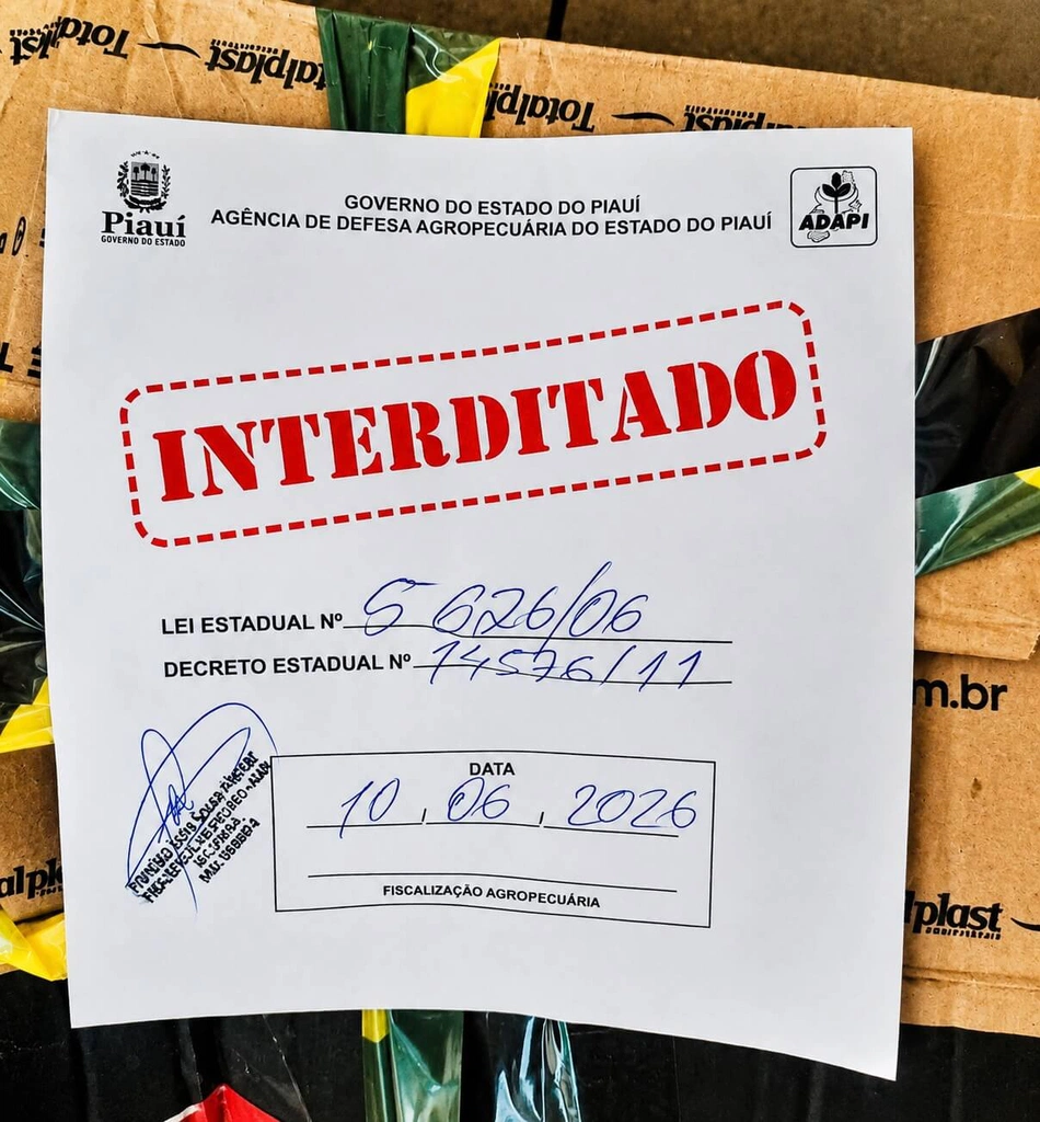 Adapi interdita 124 litros de agrotóxicos vendidos irregularmente
