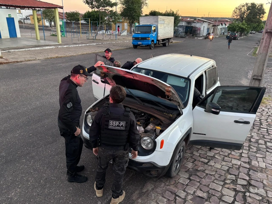 Operação Rota Segura recupera veículos e prende dois homens no Piauí