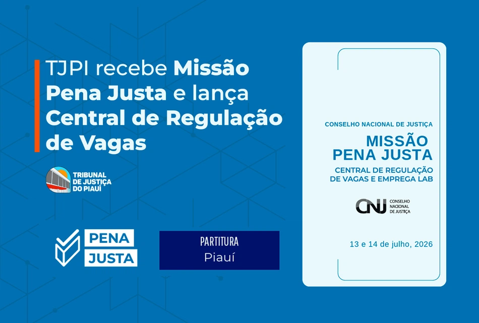 Tribunal de Justiça recebe Missão Pena Justa com atividades sobre política penal