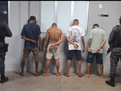 Operação da PM prende três suspeitos de participação em homicídio em Teresina