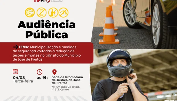 MPPI realiza audiência para discutir municipalização do trânsito em José de Freitas