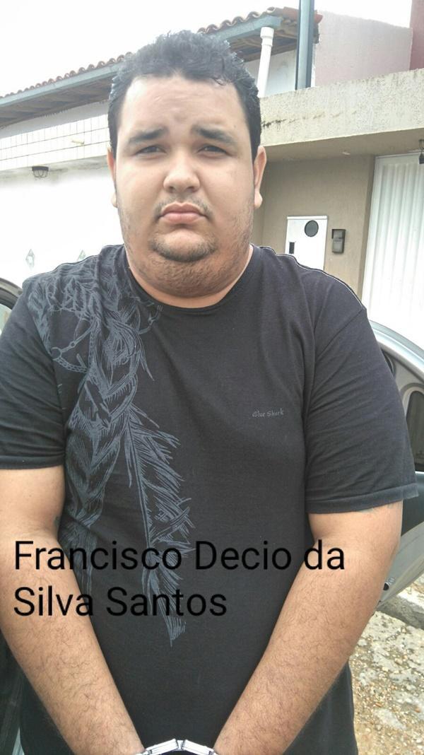 Acusado preso.(Imagem:Divulgação)