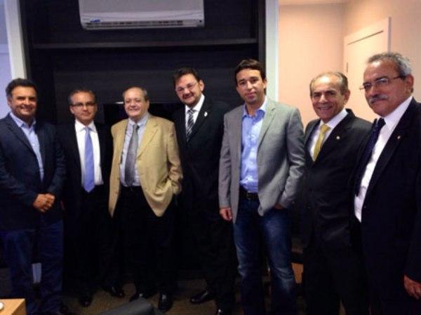 Aécio neves não se opôs à coligação entre PSDB, PSB e PMDB no Piauí(Imagem:AsCom)