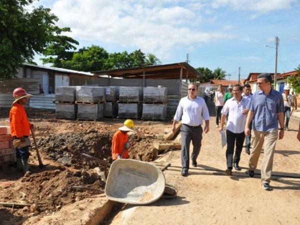 Firmino Filho visitou o Parque Lagoas do Norte(Imagem:Divulgação)