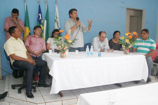 Zé Filho na caravana do PMDB.(Imagem:Divulgação)